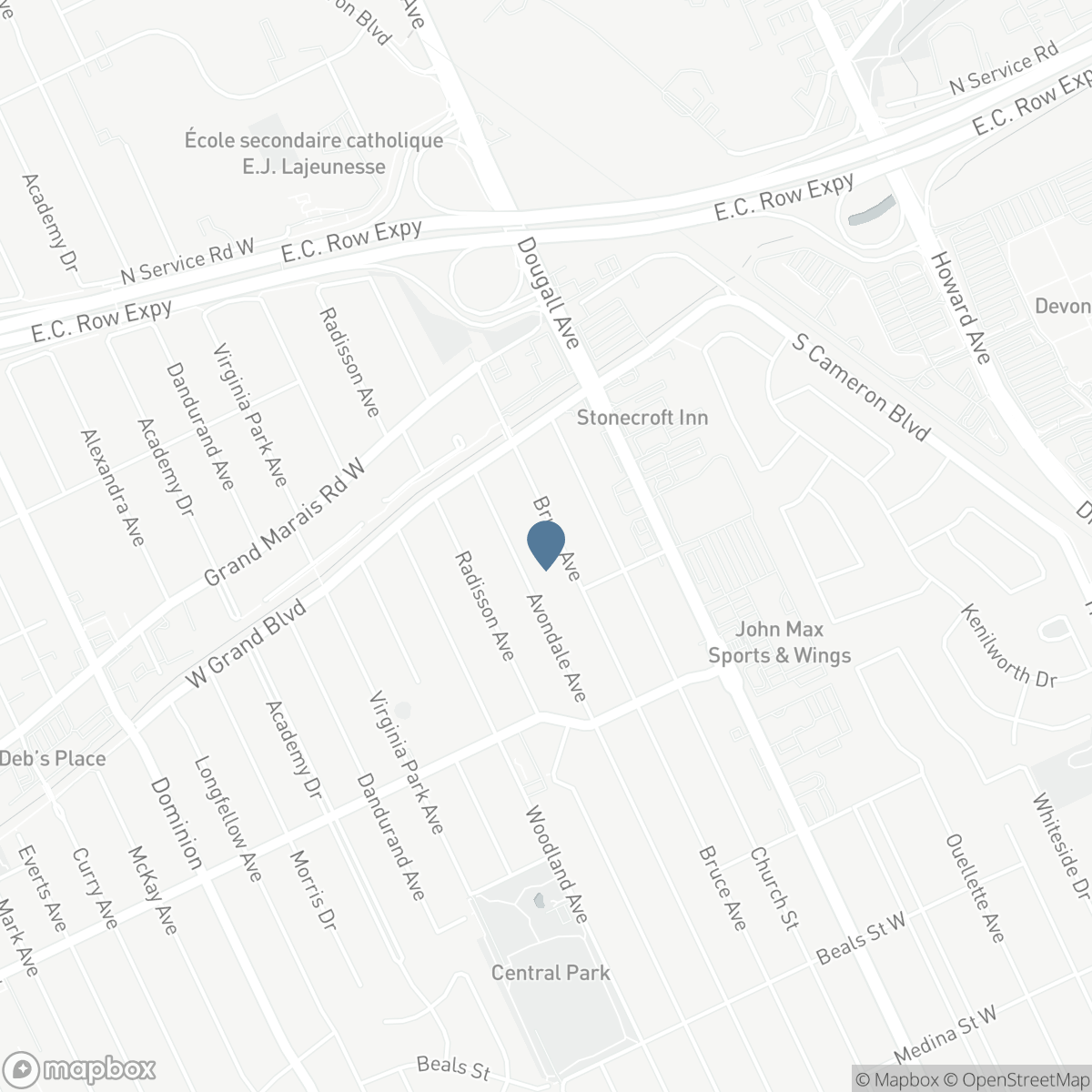 3063 BRUCE AVENUE, Windsor, Ontario N9E 1W3
